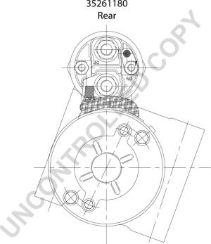 Prestolite Electric 35261180 - Käynnistinmoottori inparts.fi