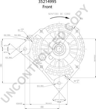 Prestolite Electric 35214995 - Laturi inparts.fi