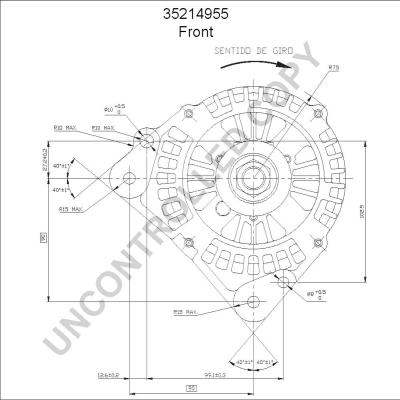 Prestolite Electric 35214955 - Laturi inparts.fi