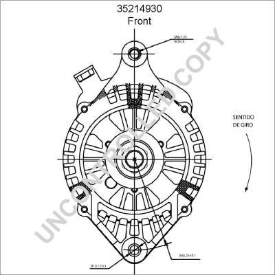 Prestolite Electric 35214930 - Laturi inparts.fi