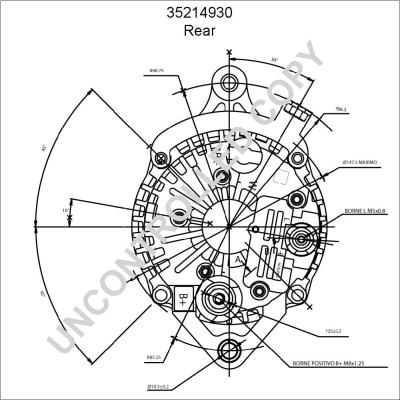 Prestolite Electric 35214930 - Laturi inparts.fi