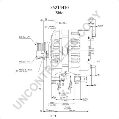 Prestolite Electric 35214410 - Laturi inparts.fi