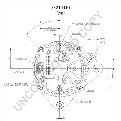 Prestolite Electric 35214410 - Laturi inparts.fi