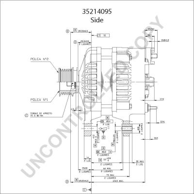 Prestolite Electric 35214095 - Laturi inparts.fi