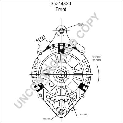 Prestolite Electric 35214830 - Laturi inparts.fi