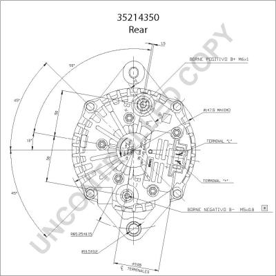 Prestolite Electric 35214350 - Laturi inparts.fi