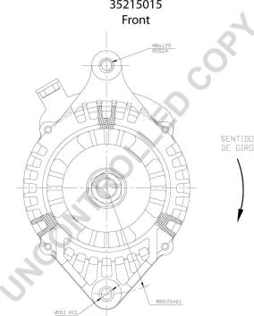 Prestolite Electric 35215015 - Laturi inparts.fi