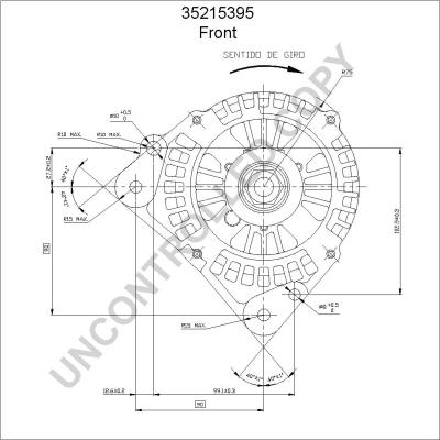 Prestolite Electric 35215395 - Laturi inparts.fi