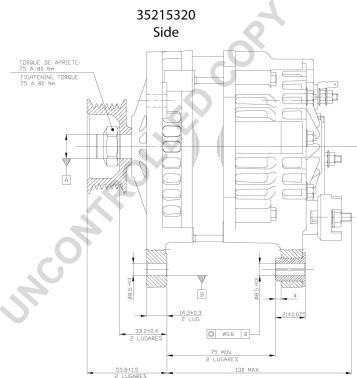 Prestolite Electric 35215320 - Laturi inparts.fi