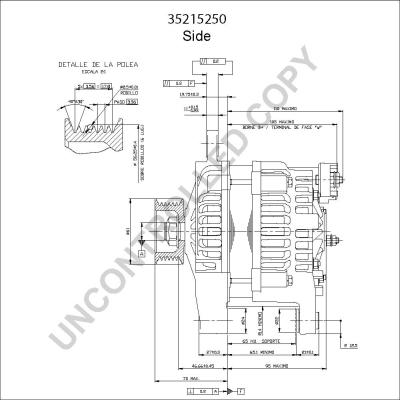 Prestolite Electric 35215250 - Laturi inparts.fi