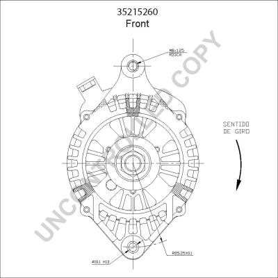 Prestolite Electric 35215260 - Laturi inparts.fi