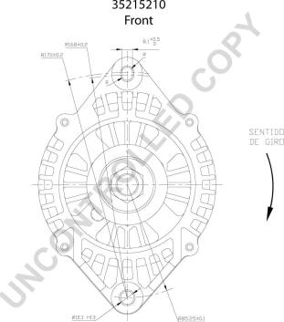 Prestolite Electric 35215210 - Laturi inparts.fi