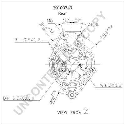 Prestolite Electric 20100743 - Laturi inparts.fi