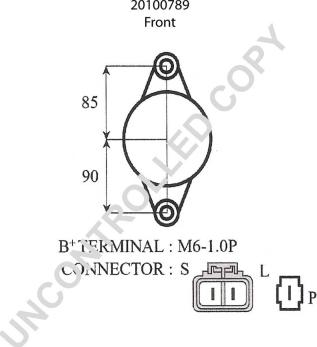 Prestolite Electric 20100789 - Laturi inparts.fi