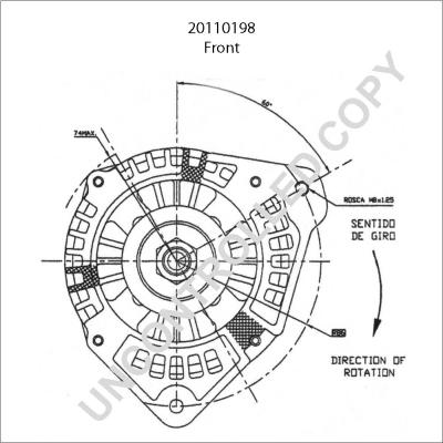 Prestolite Electric 20110198 - Laturi inparts.fi