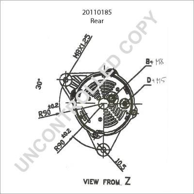 Prestolite Electric 20110185 - Laturi inparts.fi