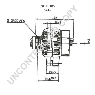 Prestolite Electric 20110185 - Laturi inparts.fi