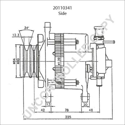 Prestolite Electric 20110341 - Laturi inparts.fi