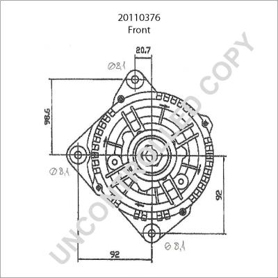 Prestolite Electric 20110376 - Laturi inparts.fi