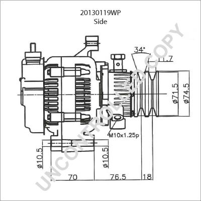 Prestolite Electric 20130119WP - Laturi inparts.fi