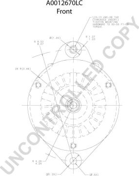 Prestolite Electric A0012670LC - Laturi inparts.fi