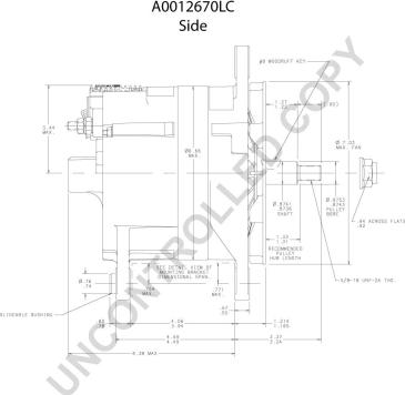 Prestolite Electric A0012670LC - Laturi inparts.fi