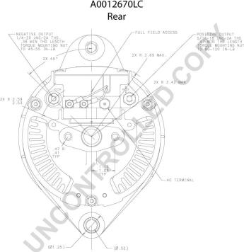 Prestolite Electric A0012670LC - Laturi inparts.fi