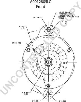 Prestolite Electric A0012805LC - Laturi inparts.fi