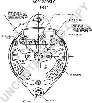 Prestolite Electric A0012805LC - Laturi inparts.fi