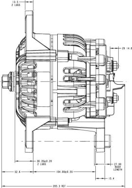 Prestolite Electric AVI147J3110HD - Laturi inparts.fi