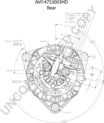 Prestolite Electric AVI147S3003HD - Laturi inparts.fi