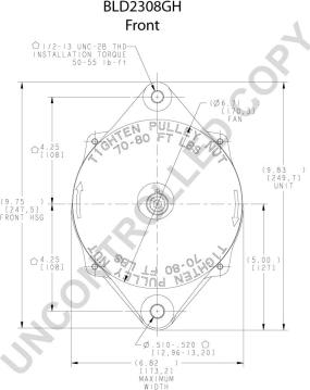 Prestolite Electric BLD2308GH - Laturi inparts.fi