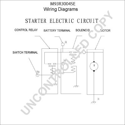 Prestolite Electric M93R3004SE - Käynnistinmoottori inparts.fi