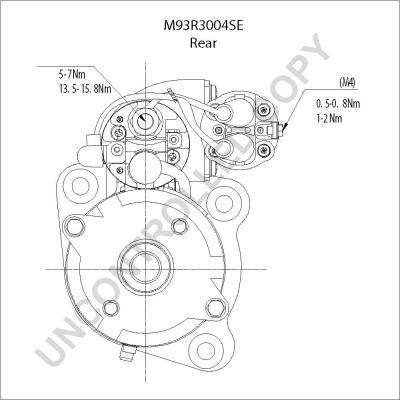 Prestolite Electric M93R3004SE - Käynnistinmoottori inparts.fi