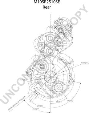 Prestolite Electric M105R2510SE - Käynnistinmoottori inparts.fi