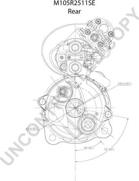 Prestolite Electric M105R2511SE - Käynnistinmoottori inparts.fi