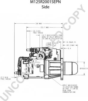 Prestolite Electric M125R2001SEPN - Käynnistinmoottori inparts.fi