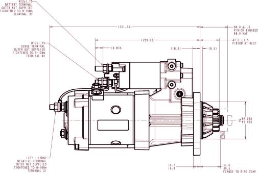 Prestolite Electric M128R3837SE - Käynnistinmoottori inparts.fi