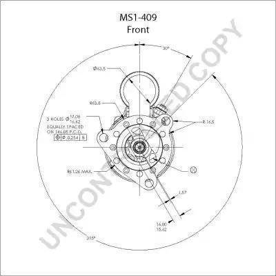 Prestolite Electric MS3-431AZ - Käynnistinmoottori inparts.fi