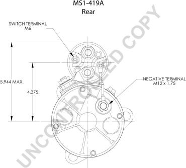 Prestolite Electric MS1-419A - Käynnistinmoottori inparts.fi