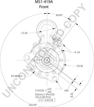 Prestolite Electric MS1-419A - Käynnistinmoottori inparts.fi