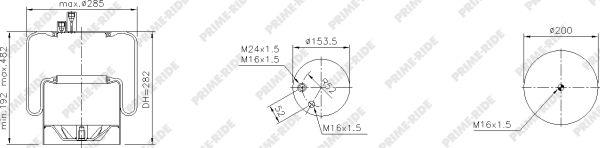 Prime-Ride 9506 - Metallipalje, ilmajousitus inparts.fi