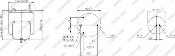 Prime-Ride 1R10-719 - Metallipalje, ilmajousitus inparts.fi