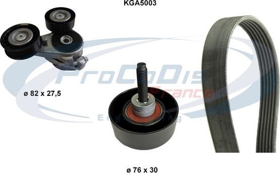 Procodis France KGA5003 - Moniurahihnasarja inparts.fi