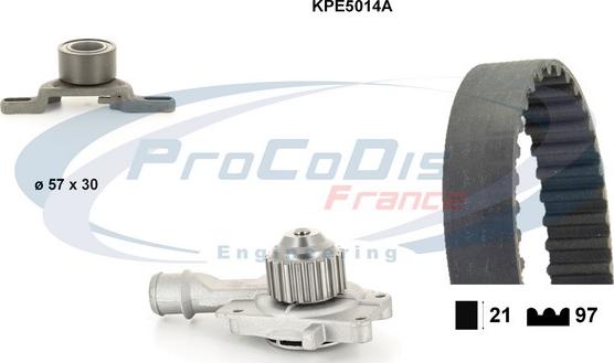 Procodis France KPE5014A - Vesipumppu + jakohihnasarja inparts.fi