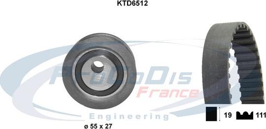 Procodis France KTD6512 - Hammashihnasarja inparts.fi
