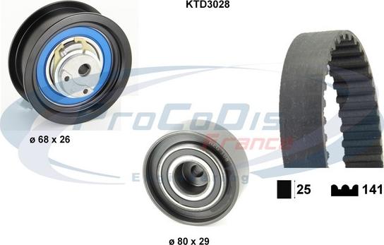 Procodis France KTD3028 - Hammashihnasarja inparts.fi