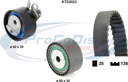 Procodis France KTD2023 - Hammashihnasarja inparts.fi