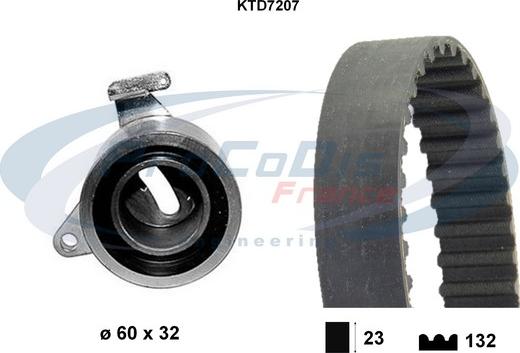 Procodis France KTD7207 - Hammashihnasarja inparts.fi