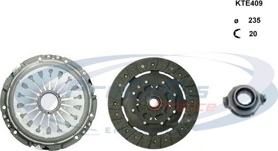 Procodis France KTE409 - Kytkinpaketti inparts.fi